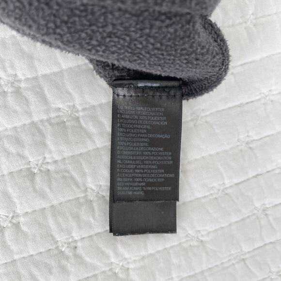 The North Face Women's Fleece Quarter Zip Jacket in Black / Charcoal Size M - Picture 6 of 9